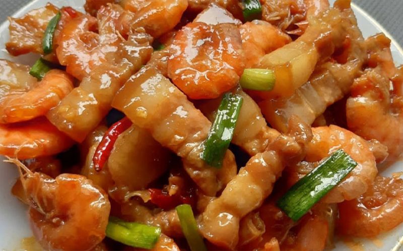 2 cách làm tôm rim thịt thơm ngon đậm vị, không thể chối từ