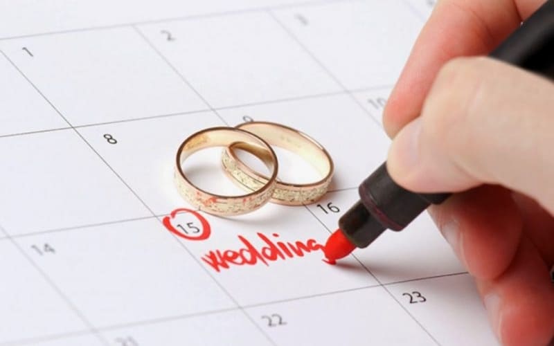 Các ngày xấu cần tránh để cưới hỏi suôn sẻ.