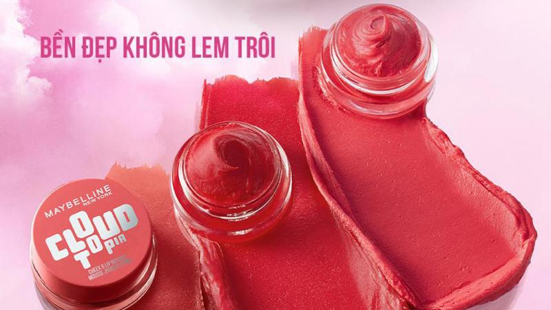 Tác dụng son mây Maybelline Cloudtopia
