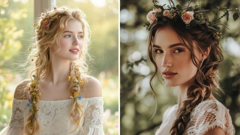 Các bước thực hiện tết tóc kiểu Bohemian
