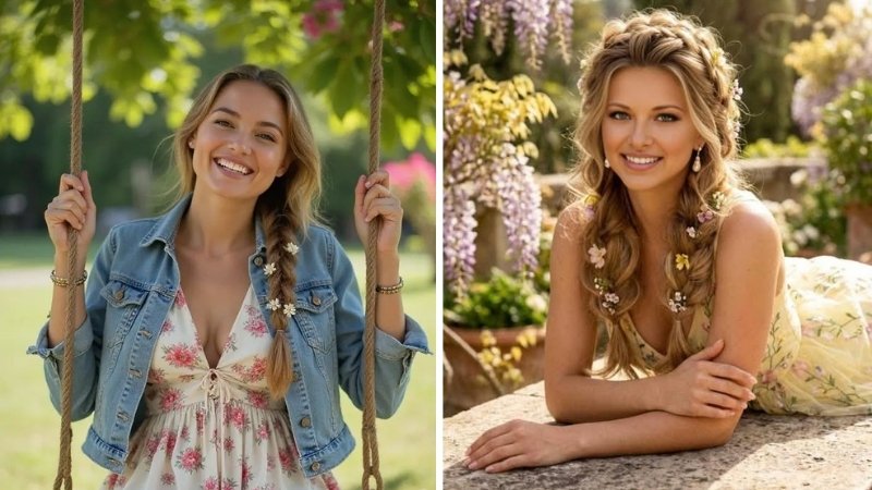 Bạn không nên tết tóc quá chặt là mất đi sự tự nhiên của tết tóc Bohemian