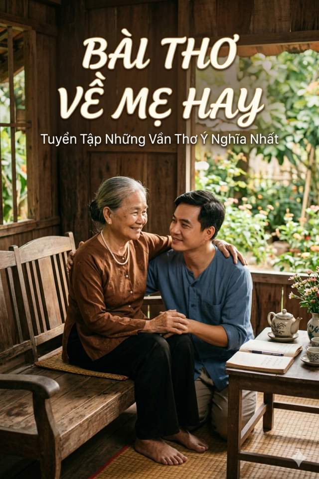 Tuyển tập bài thơ về mẹ hay, cảm động, ý nghĩa nhất