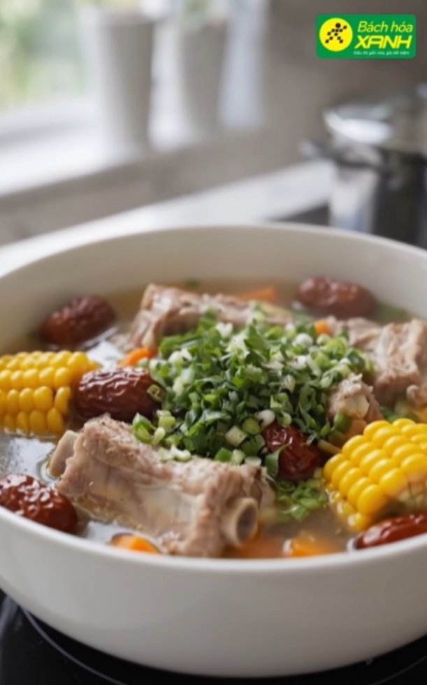 Cách nấu canh sườn non táo đỏ bồi bổ sức khỏe sĩ tử mùa thi hiệu quả