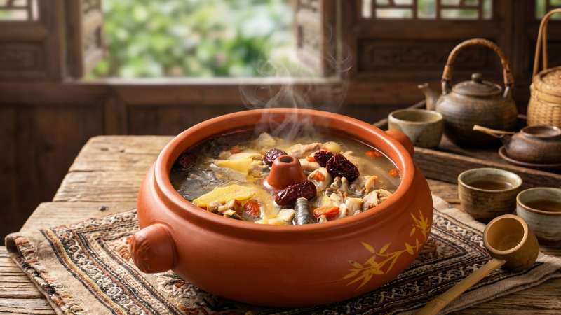 Gà hầm nồi đất (Steam Pot Chicken) Gà hầm nồi đất (Steam Pot Chicken)