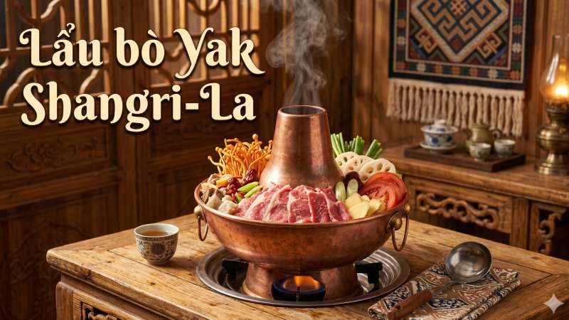 Lẩu bò Yak Shangri-La Lẩu bò Yak Shangri-La