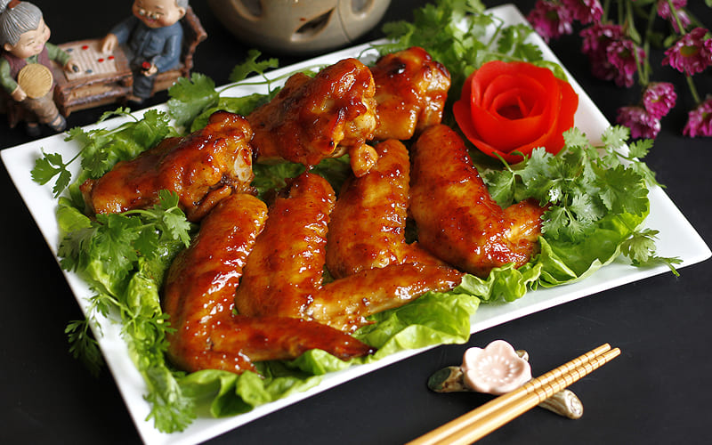 Cánh gà nướng BBQ