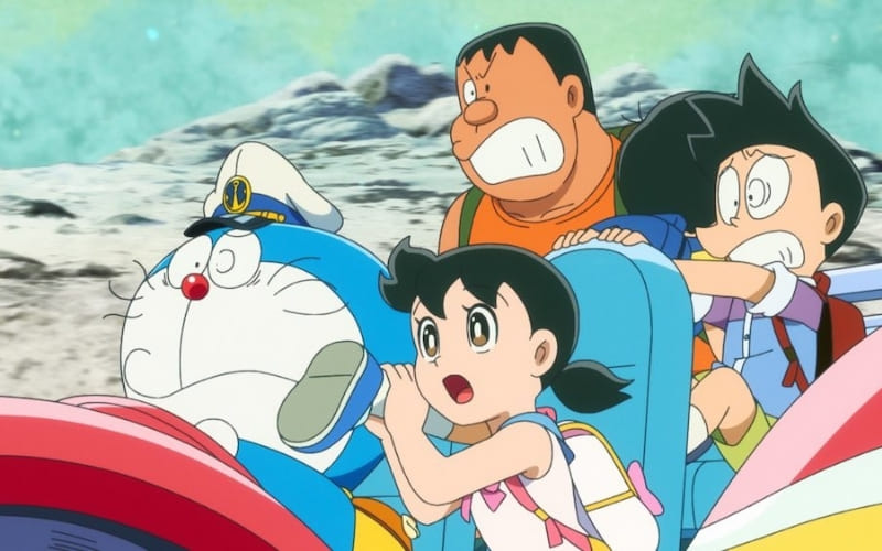 Nhóm bạn Doraemon bắt đầu chuyến khám phá đại dương kỳ bí.