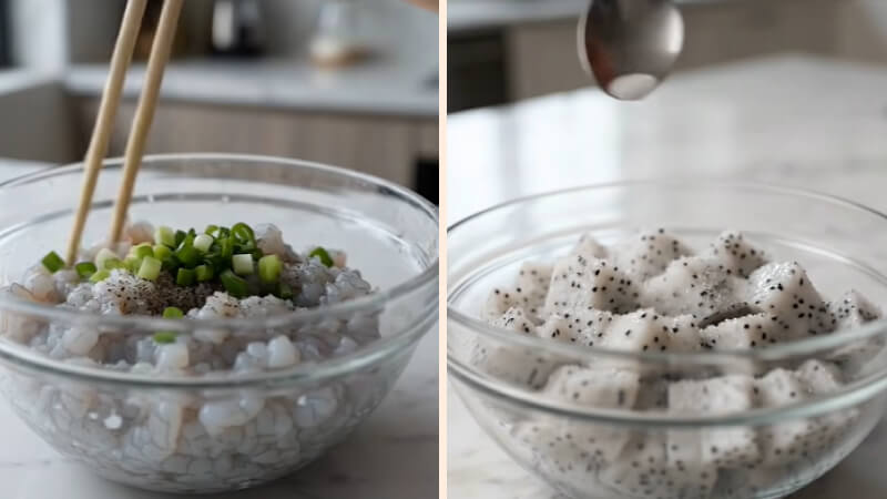 Ướp các nguyên liệu