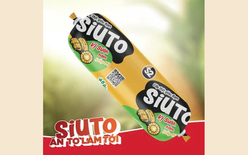 Xúc xích Siuto vị sườn hầm bắp Mỹ S2 Fun cây 85g Xúc xích Siuto vị sườn hầm bắp Mỹ S2 Fun cây 85g