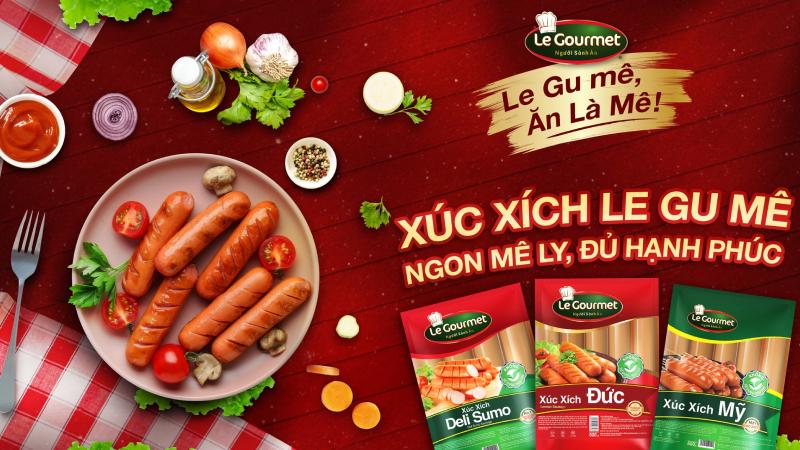 Xúc xích tươi Le Gourmet Xúc xích tươi Le Gourmet