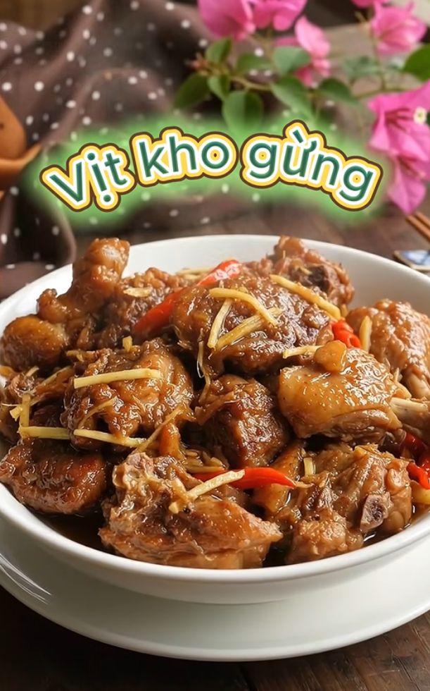 2 cách làm vịt kho gừng, các món vịt kho ngon không bị hôi