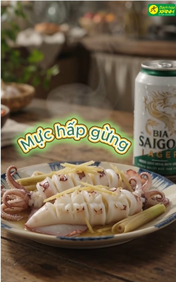 2 cách làm mực hấp gừng ngon cơm, ấm bụng ngày mưa