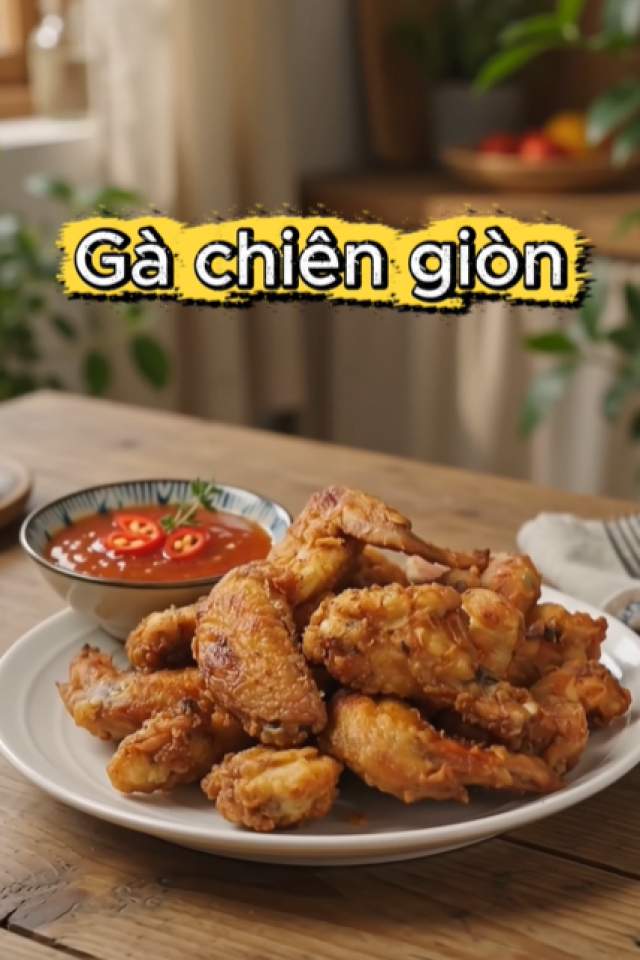 11 cách làm gà chiên giòn rụm, vàng lâu, ngon như ngoài tiệm