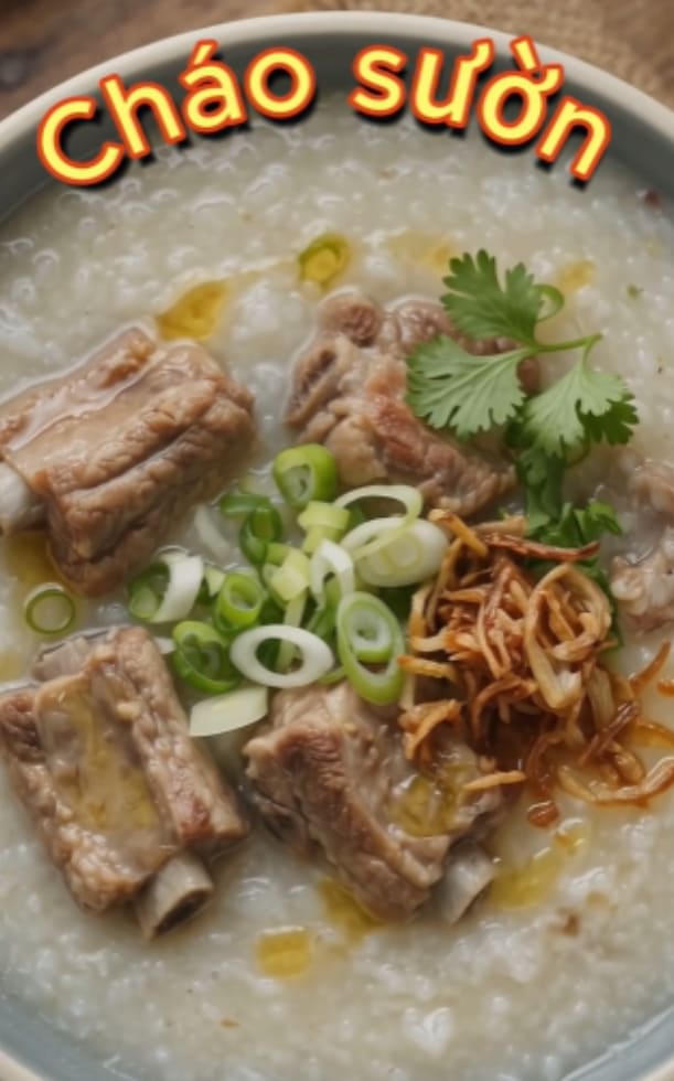 2 cách nấu cháo sườn thơm ngon cho bữa sáng ngày cuối tuần se lạnh