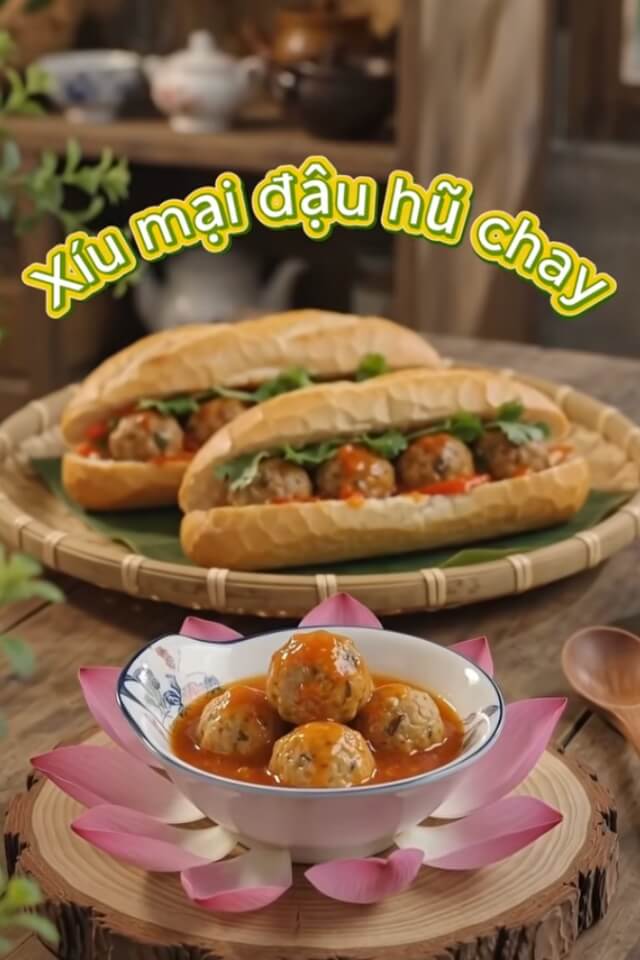 Học cách làm xíu mại đậu hũ chay thanh đạm, thơm ngon