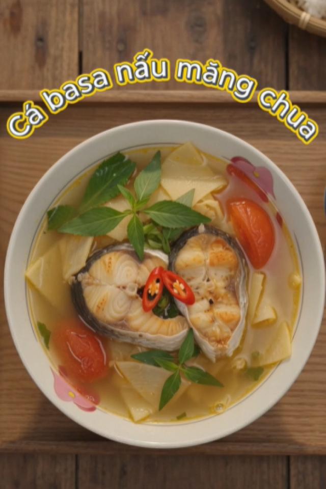 2 cách làm cá basa nấu măng chua ngọt thịt, không tanh
