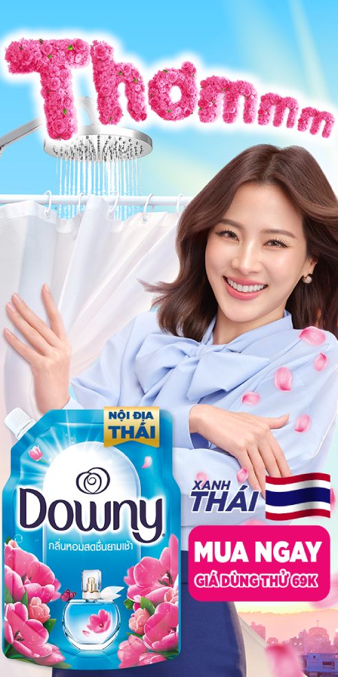 Downy xanh Thái có thơm không? Review chi tiết và cách dùng hiệu quả