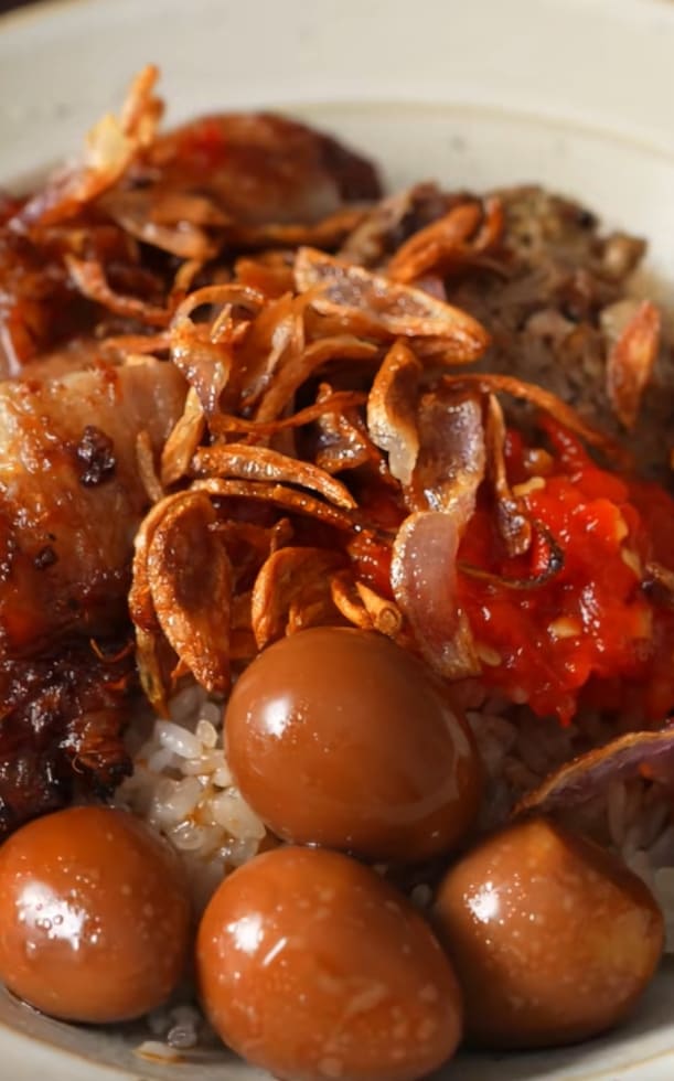 Hướng dẫn làm xôi thịt nướng Đà Nẵng dinh dưỡng cho bữa sáng