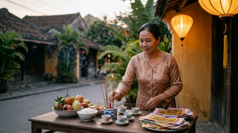 Cúng từ ngày mùng 2 đến trước trưa ngày 15 tháng 7 âm lịch là thời điểm tốt nhất