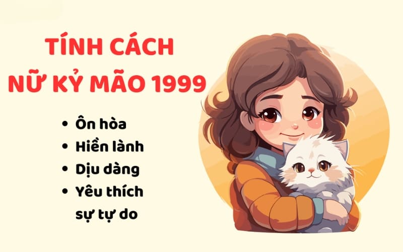 Nữ Kỷ Mão có tính cách kiên định và giàu tình cảm.