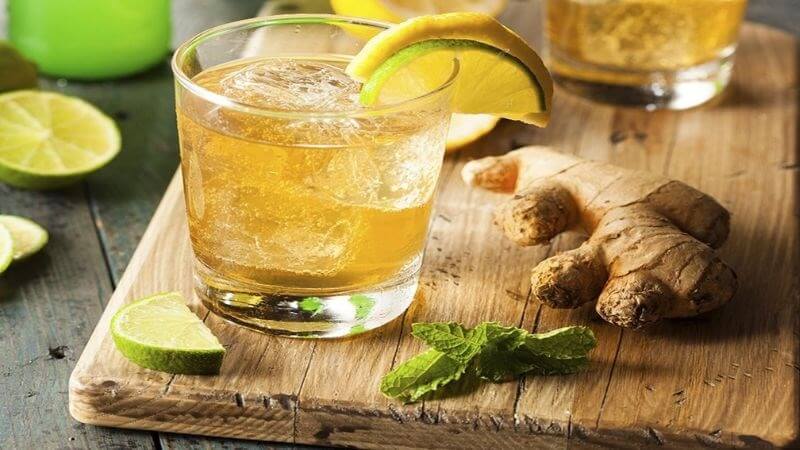 Cách nấu nước sả gừng chanh