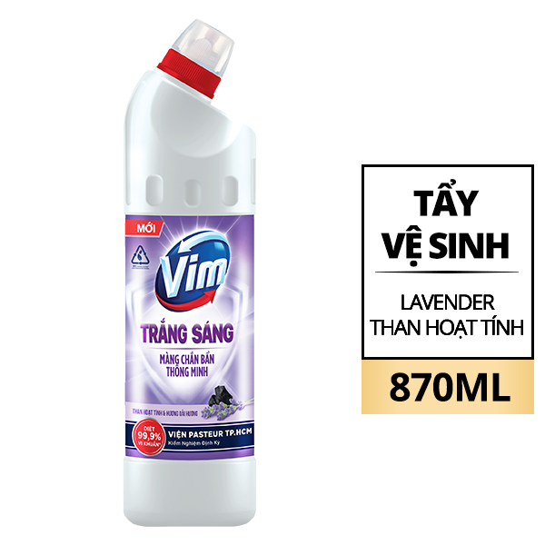 Gel tẩy nhà tắm VIM lavender 870ml
