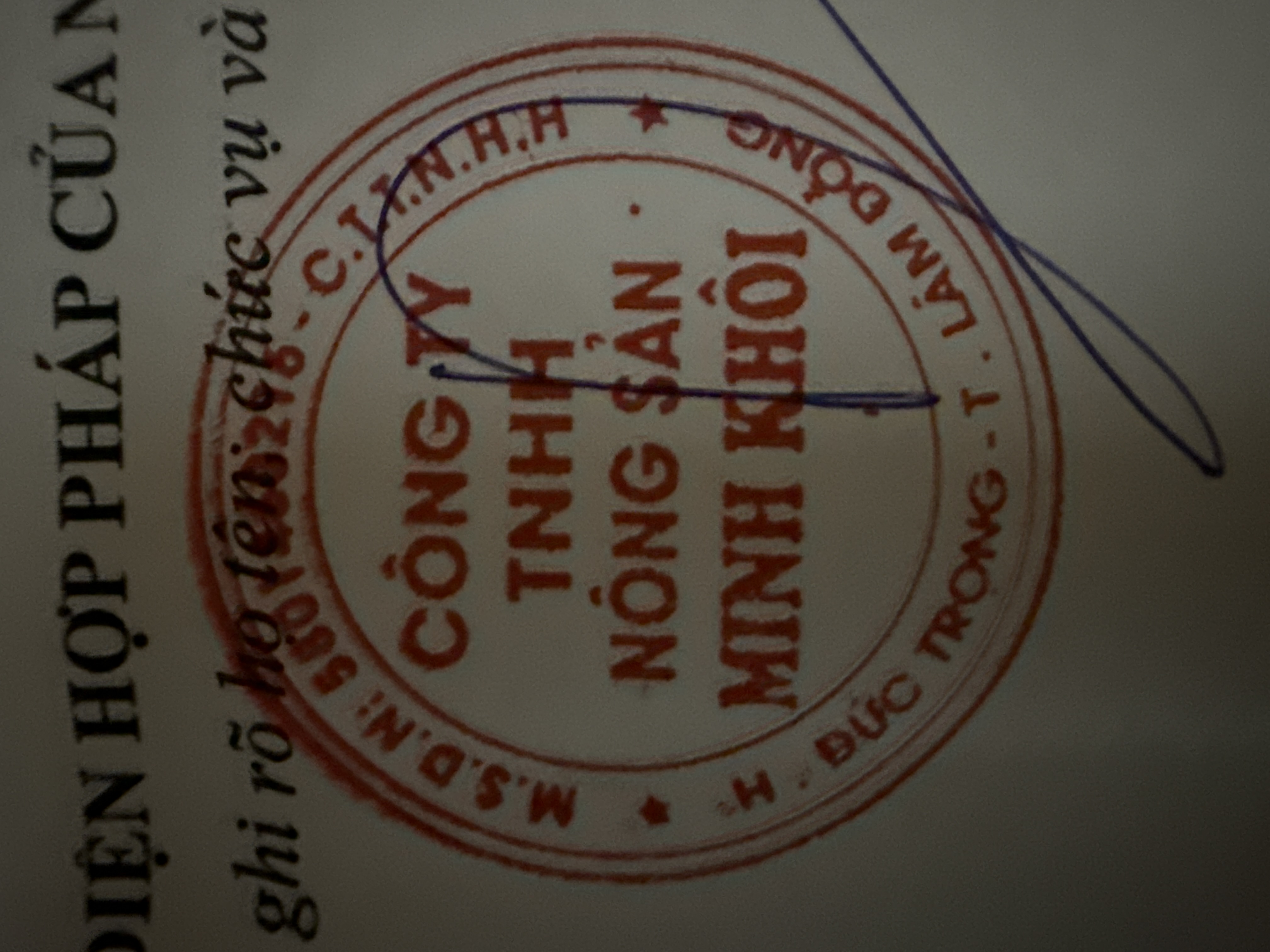 Công ty TNHH Nông Sản Minh Khôi