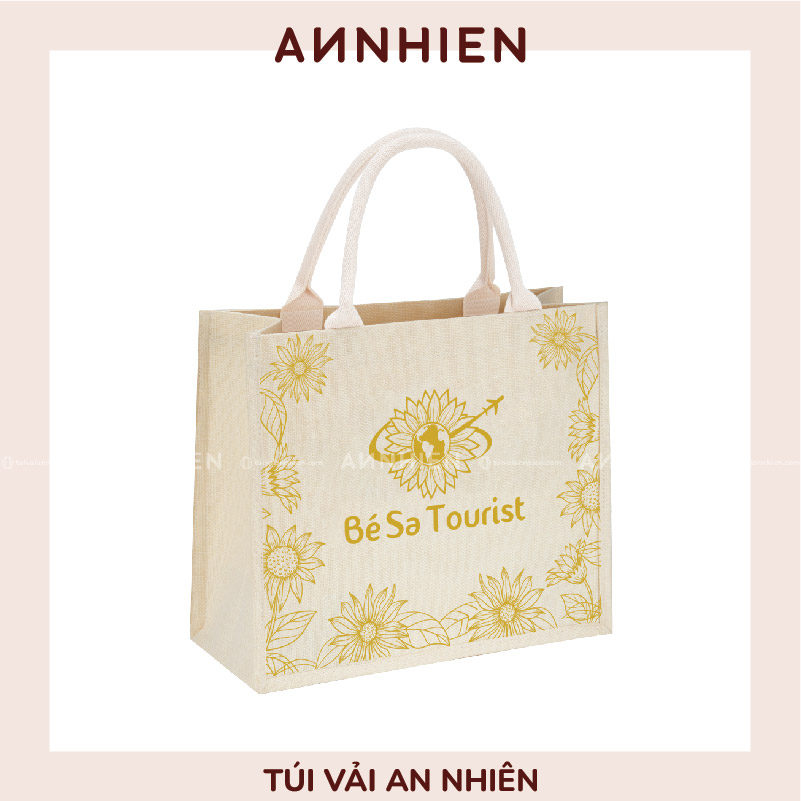 Túi đay quà tặng doanh nghiệp TVD0013