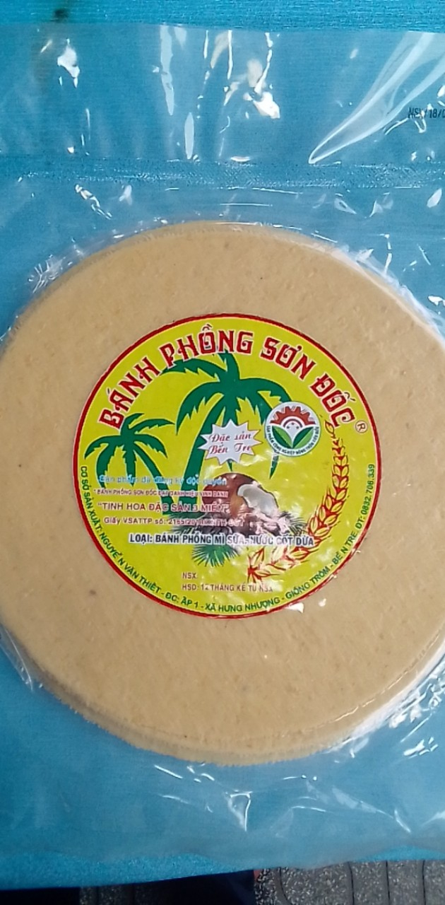 Bánh phồng mì gừng