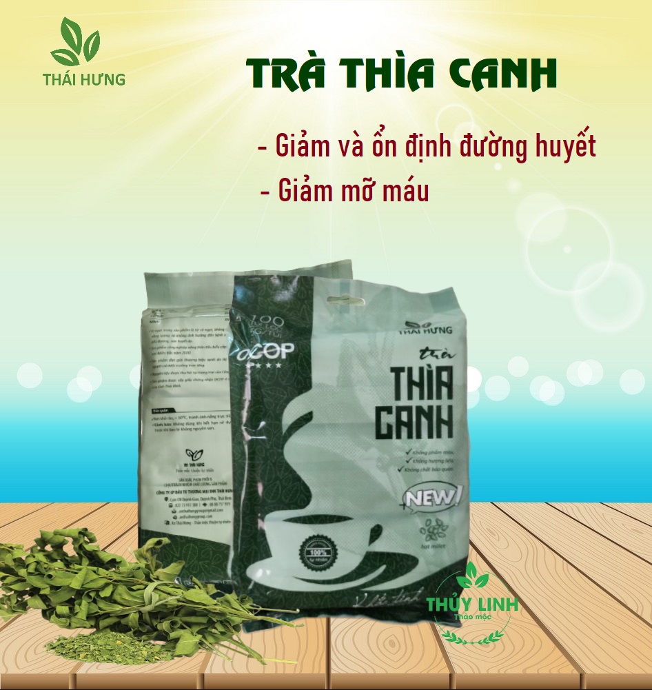 Trà Thìa canh - Bịch 100 túi lọc 5g