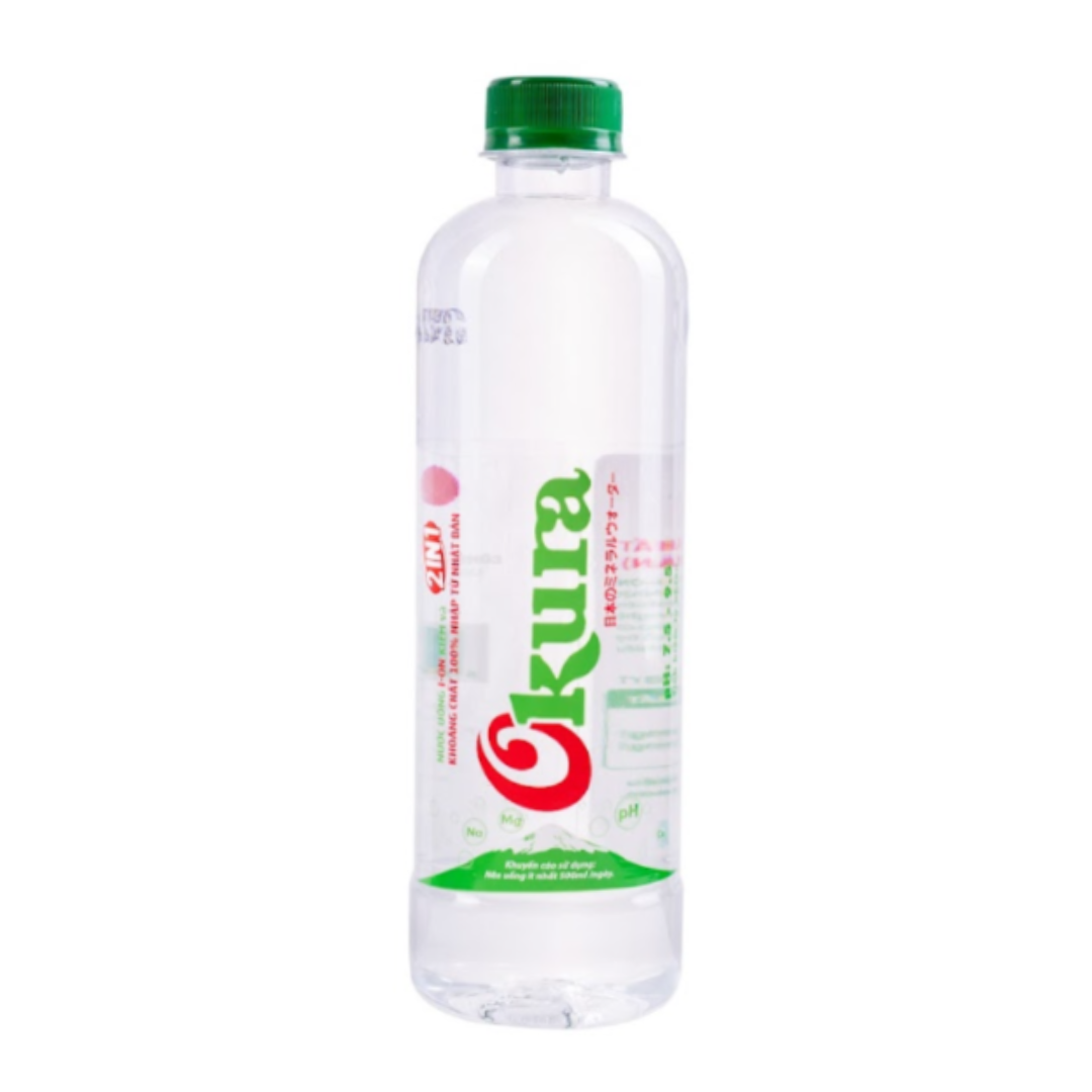 NƯỚC KHOÁNG NHẬT I-ON KIỀM OKURA 500ml