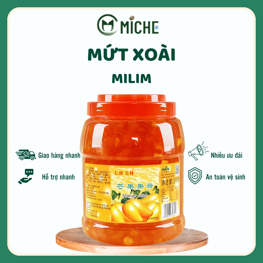 Mứt Xoài, MiLim, 3kg