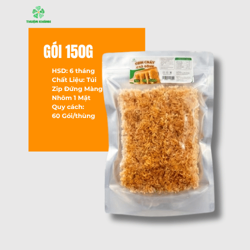Cơm Cháy Gạo Lứt Chà Bông
