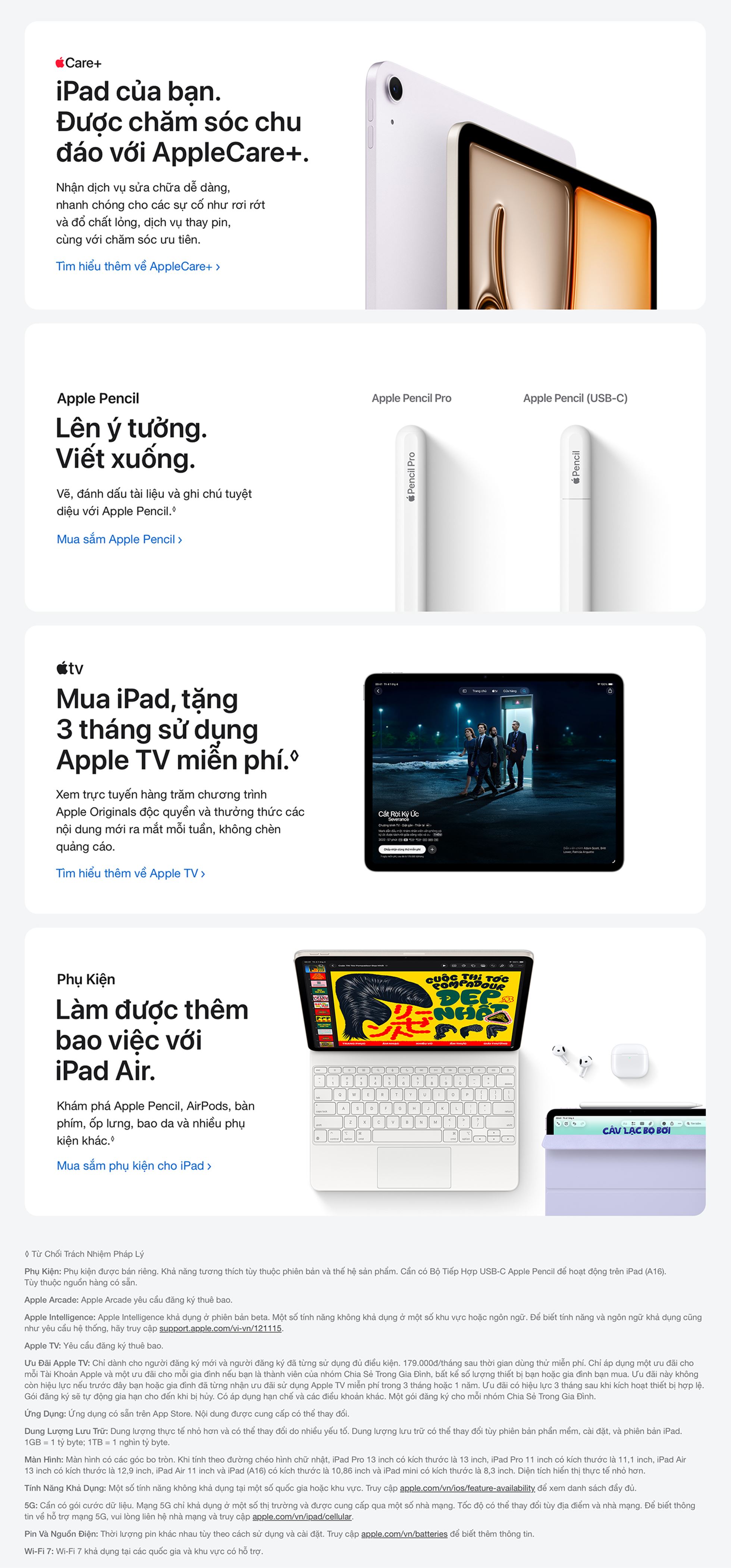 iPad Air M4 13 inch 5G 128GB - Phụ Kiện