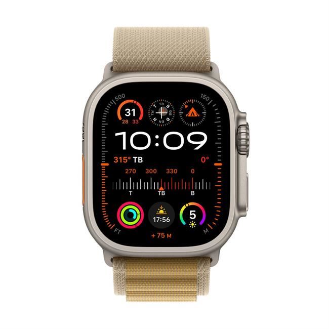 Apple Watch Ultra 2 GPS + Cellular 49mm viền Titanium dây Alpine