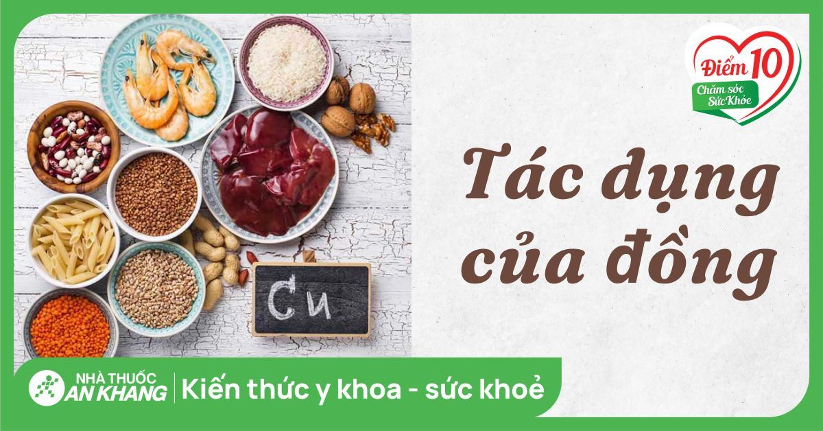 Đồng: Tác dụng, cách dùng, lưu ý khi sử dụng