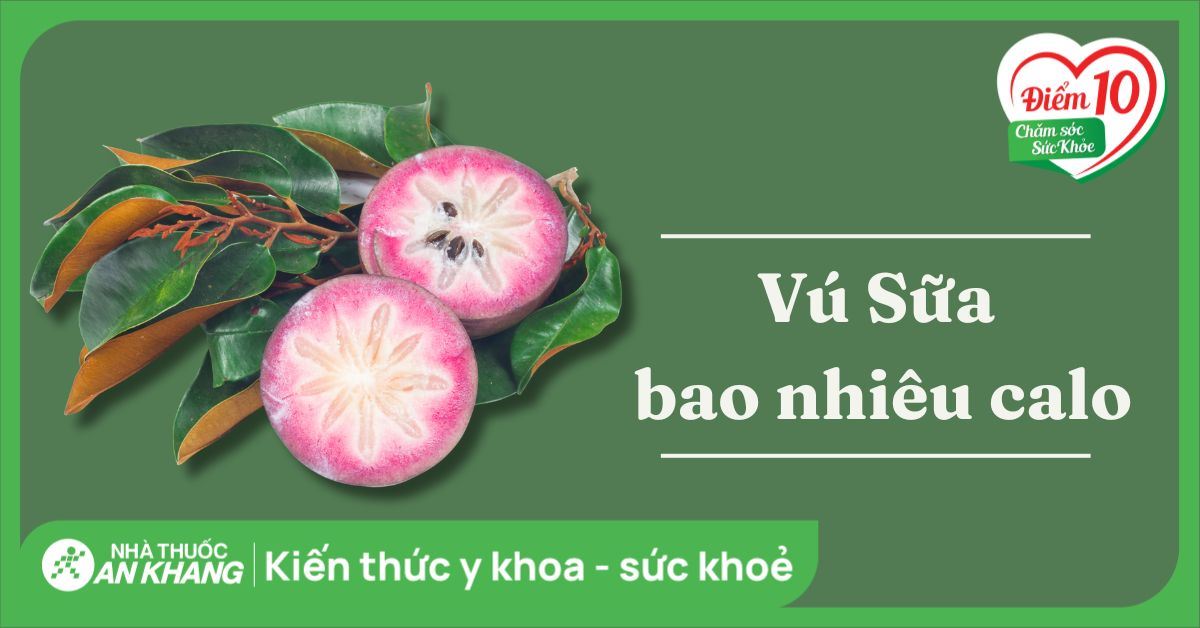 1 trái vú sữa bao nhiêu calo? Ăn vú sữa có mập không? Cách ăn giảm cân