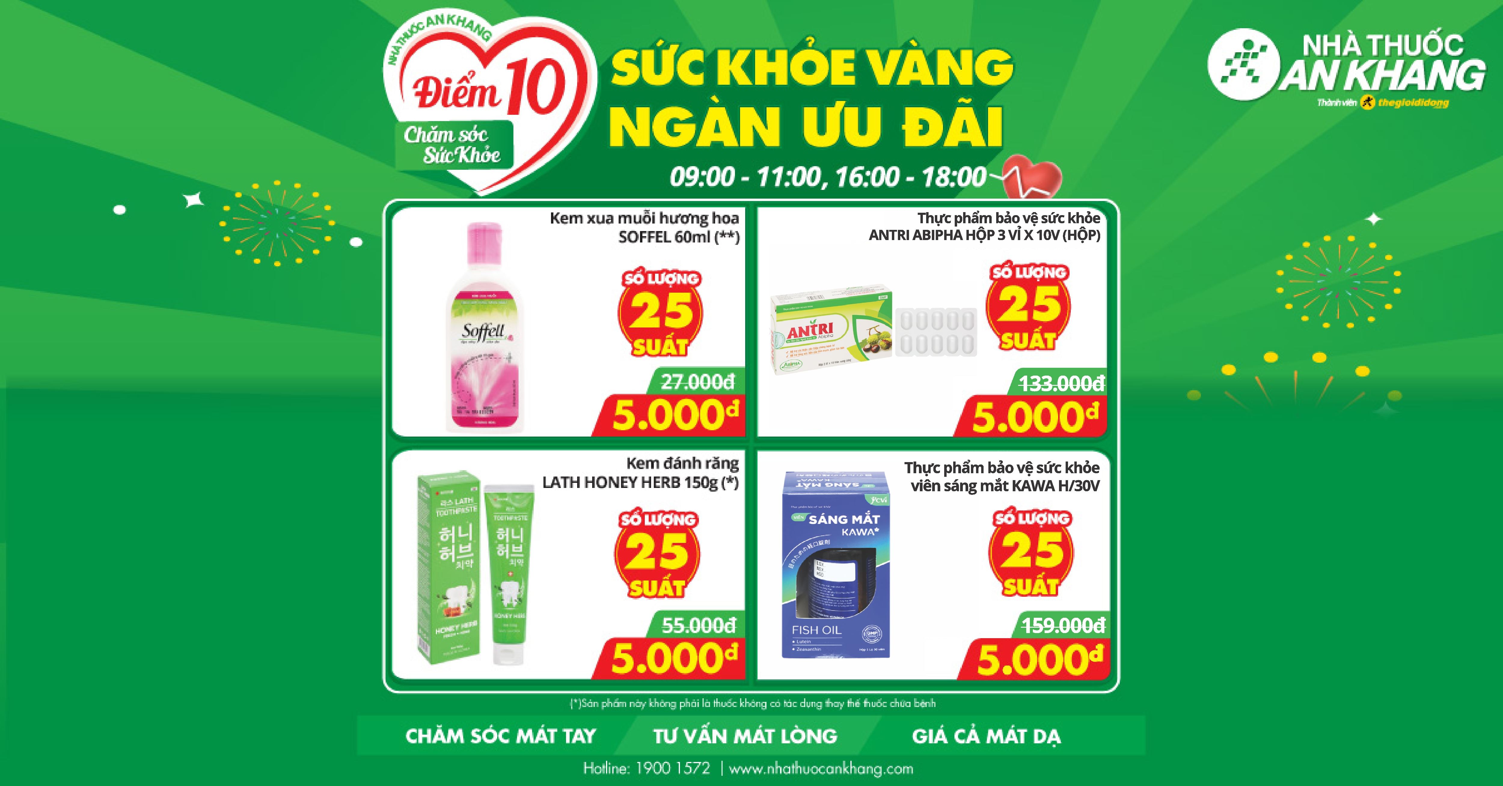 (08/11 - 10/11) Khuyến mãi tưng bưng - Giờ vàng giá shock