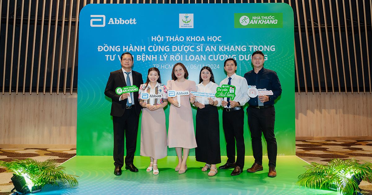 An Khang phối hợp cùng Abbott Healthcare Việt Nam nâng cao năng lực tư vấn và giải pháp về rối loạn cương dương cho dược sĩ