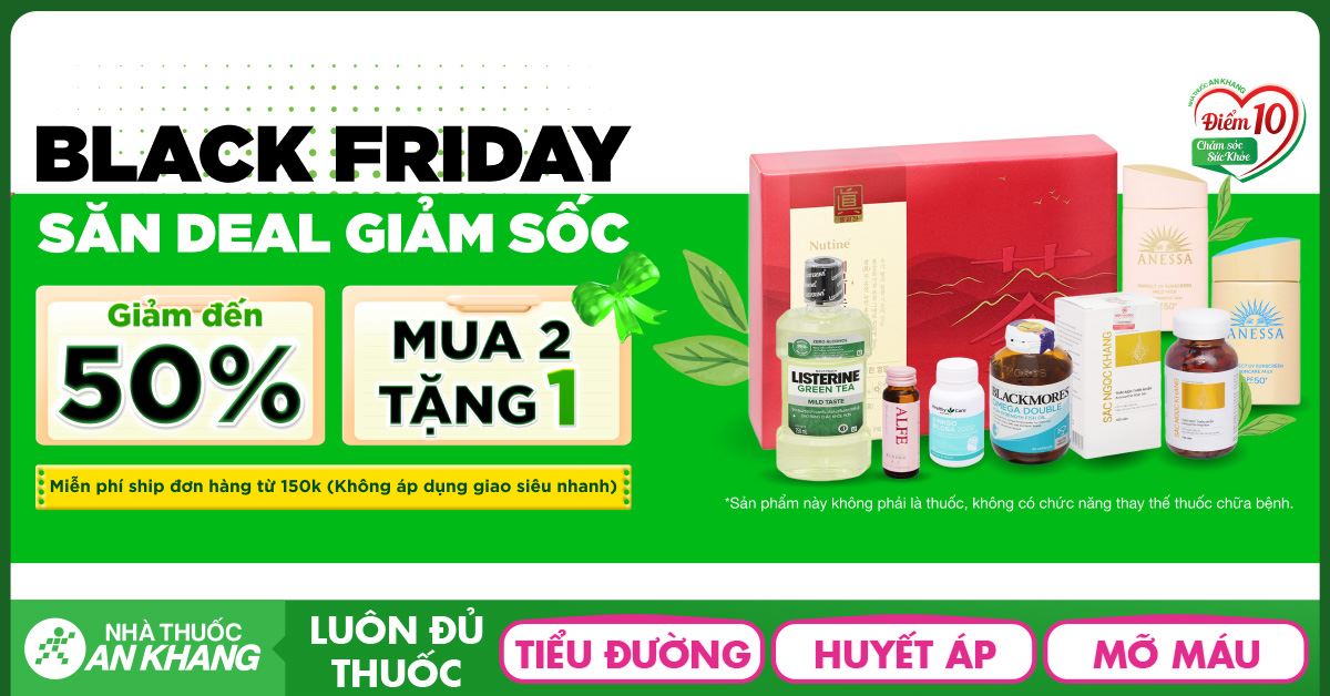 (26/11 - 30/11) BLACK FRIDAY SĂN DEAL GIẢM SỐC ĐẾN 50%