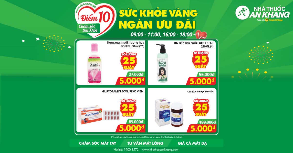 (03/01 - 05/01) Ngập deal khuyến mãi - Giờ vàng giá shock