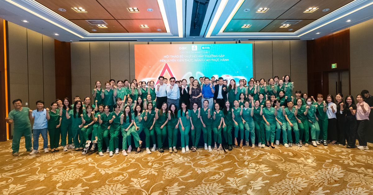 Nhà thuốc An Khang phối hợp cùng GSK Việt Nam và Chi Hội Dược Nhà Thuốc TP.HCM tổ chức hội thảo về bệnh lý hô hấp thường gặp