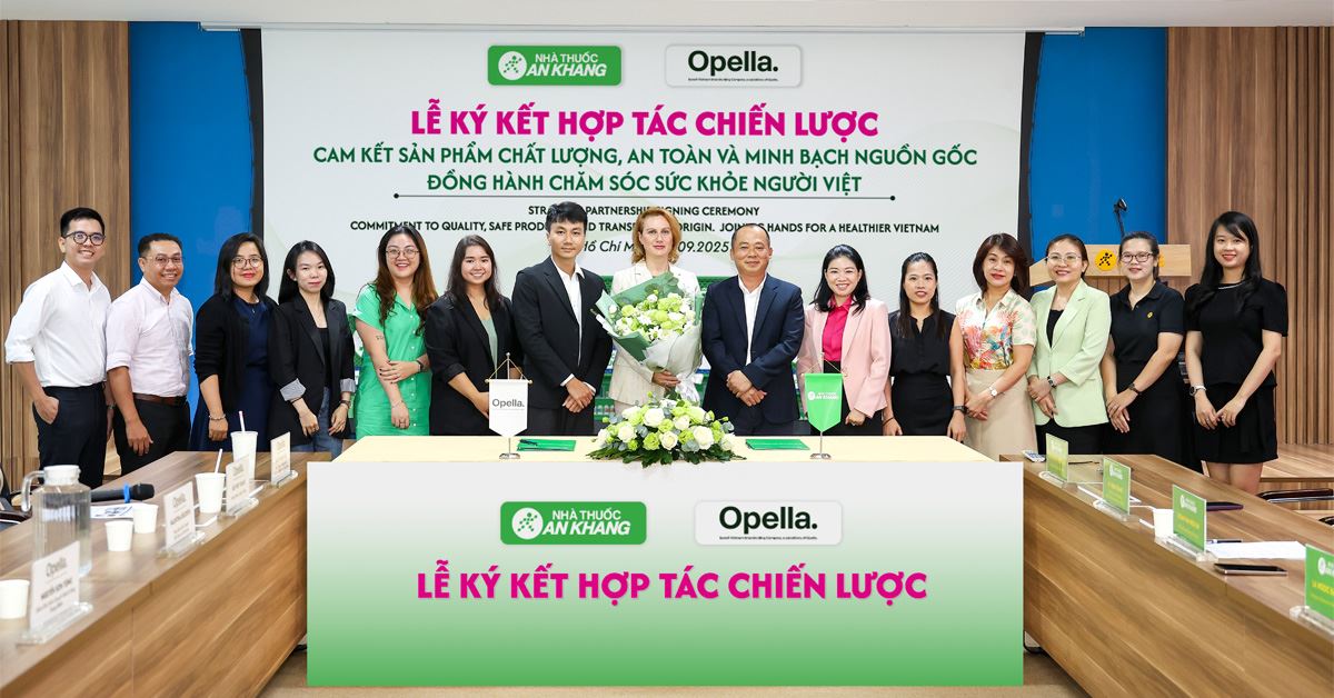 Opella và Nhà thuốc An Khang hợp tác chiến lược vì sức khỏe cộng đồng
