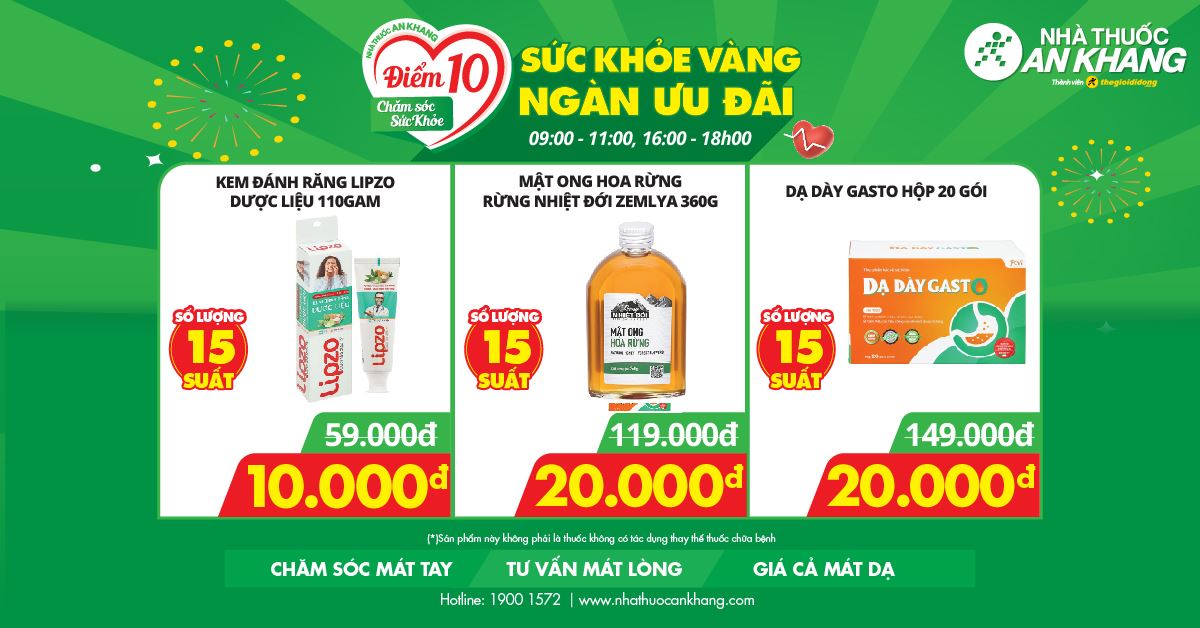 (03/10 - 05/10) Giờ vàng giá shock - Khuyến mãi ngập tràn