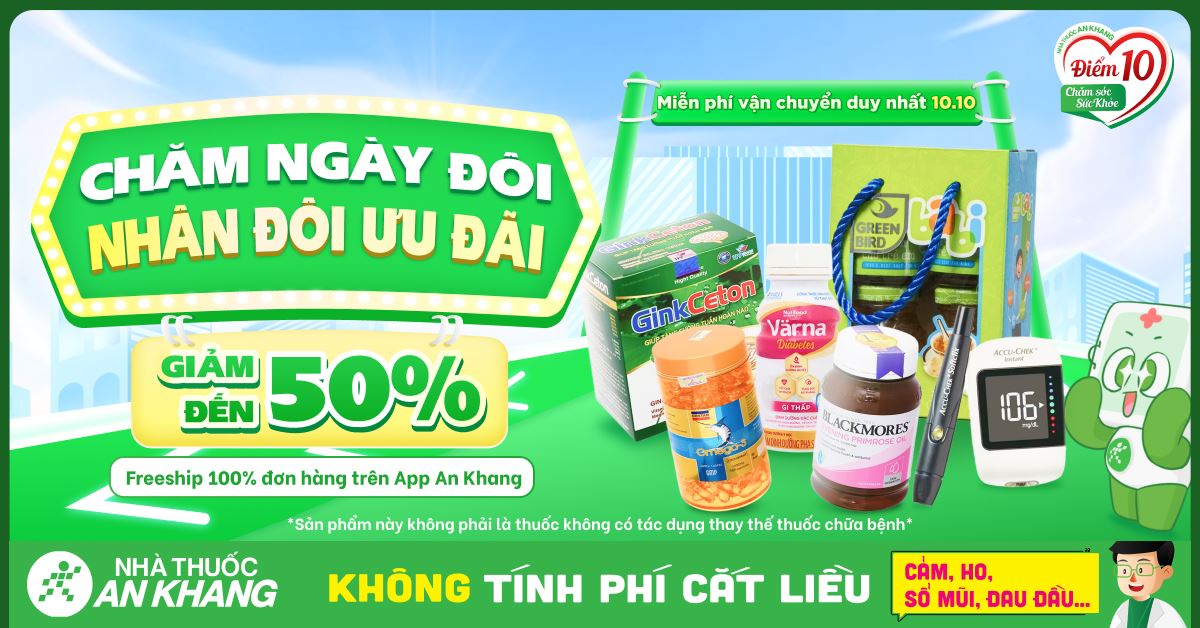 (08/10 - 10/10) Chăm ngày đôi - Nhân đôi ưu đãi