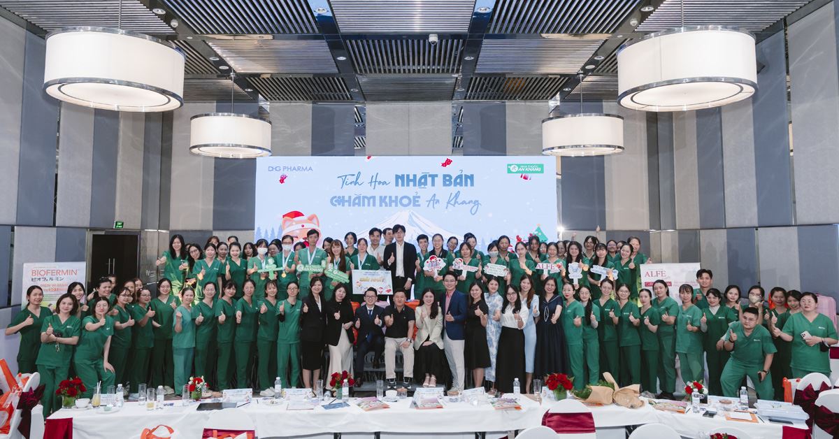 Nhà Thuốc An Khang phối hợp cùng Dược Hậu Giang tổ chức chương trình "Tinh Hoa Nhật Bản - Chăm Khỏe An Khang"