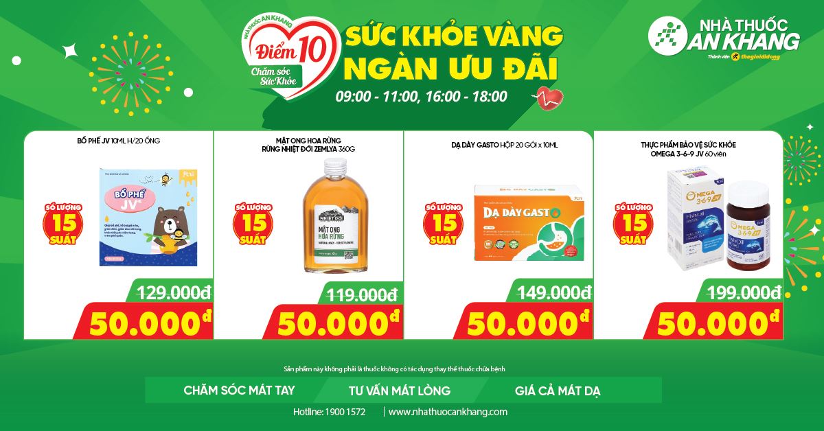 (09/01 - 11/01) Giờ vàng giá shock - Deal ngập tràn