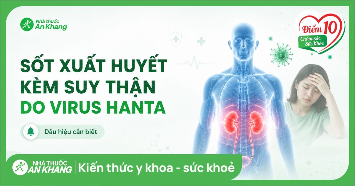 Sốt xuất huyết kèm suy thận do virus Hanta: Dấu hiệu cần biết
