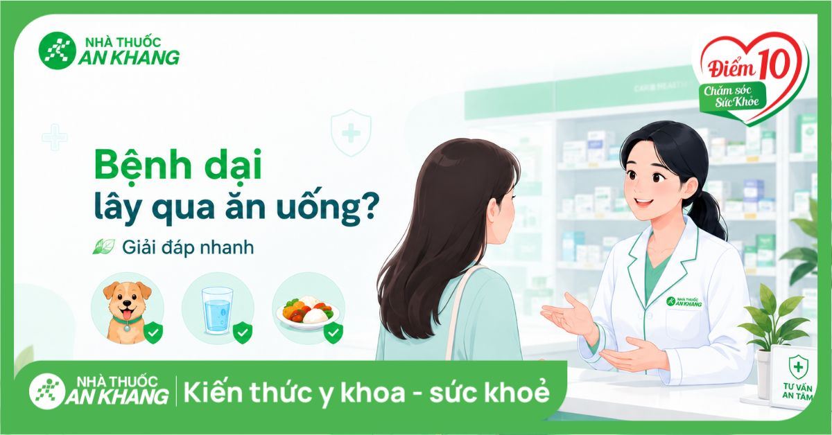 Bệnh dại có lây qua đường ăn uống không? Những điều cần biết