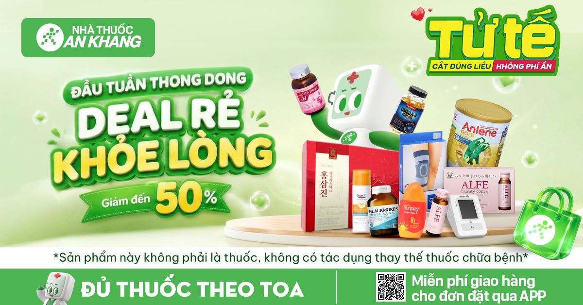 (08/06 - 10/06/2026) Đầu tuần thong dong - Deal rẻ khỏe lòng - Giảm đến 50%
